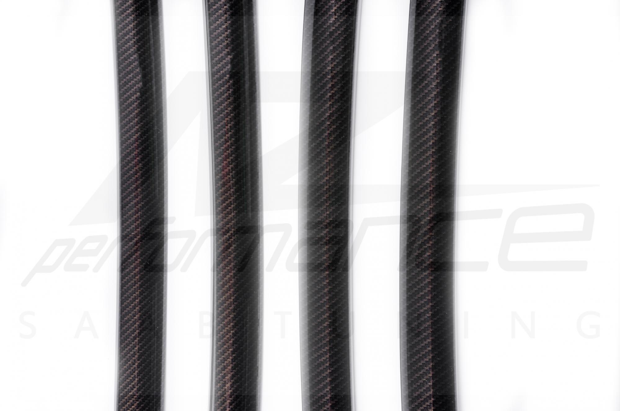 A-Zperformance Carbon-Silver Door Decor Interior Kit SAAB 9-5 2006-2010