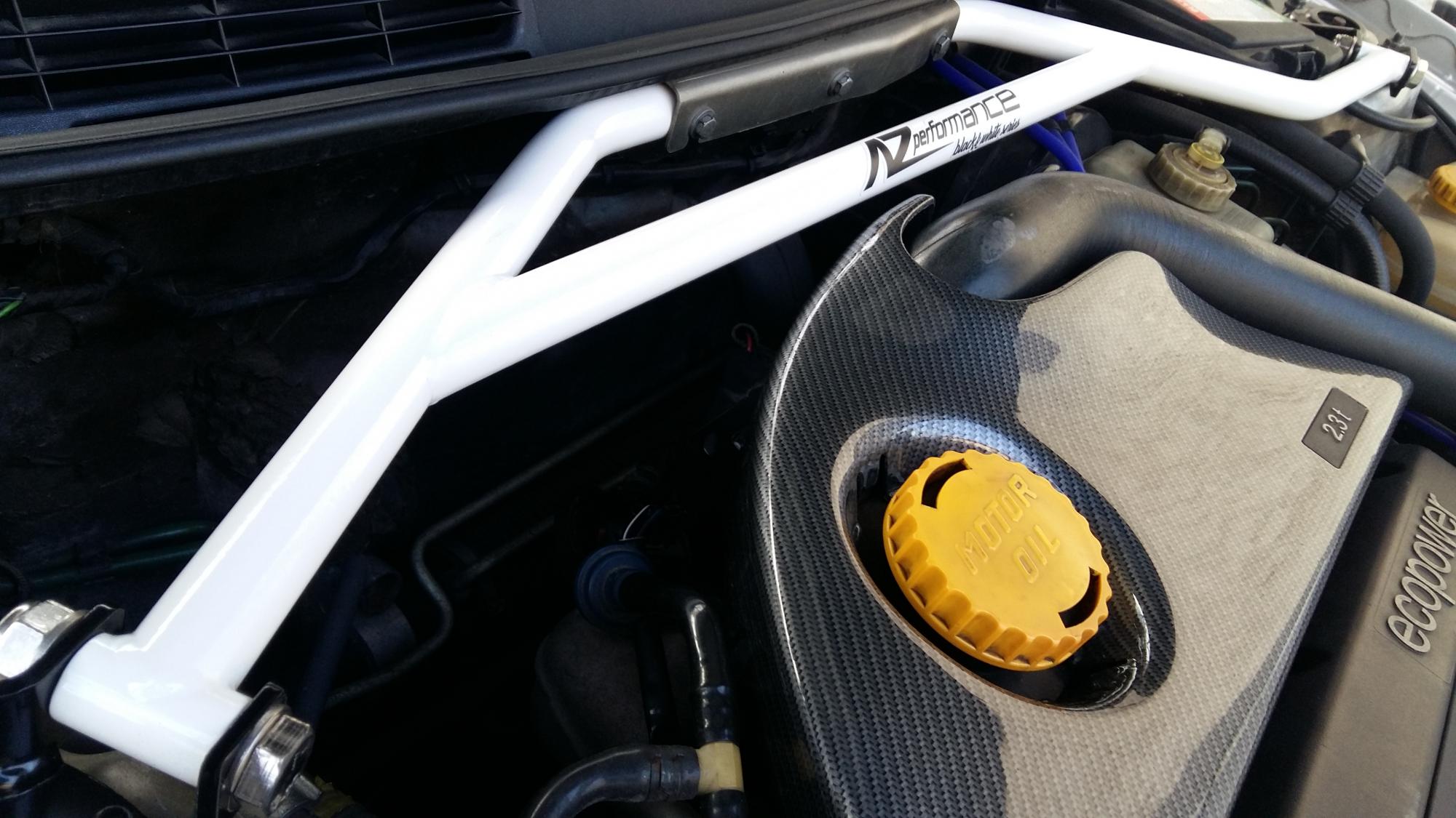 A-Zperformance Anthracite-Carbon Engine Cover SAAB 9-5 2.0 2.3 Petrol 1998-2010