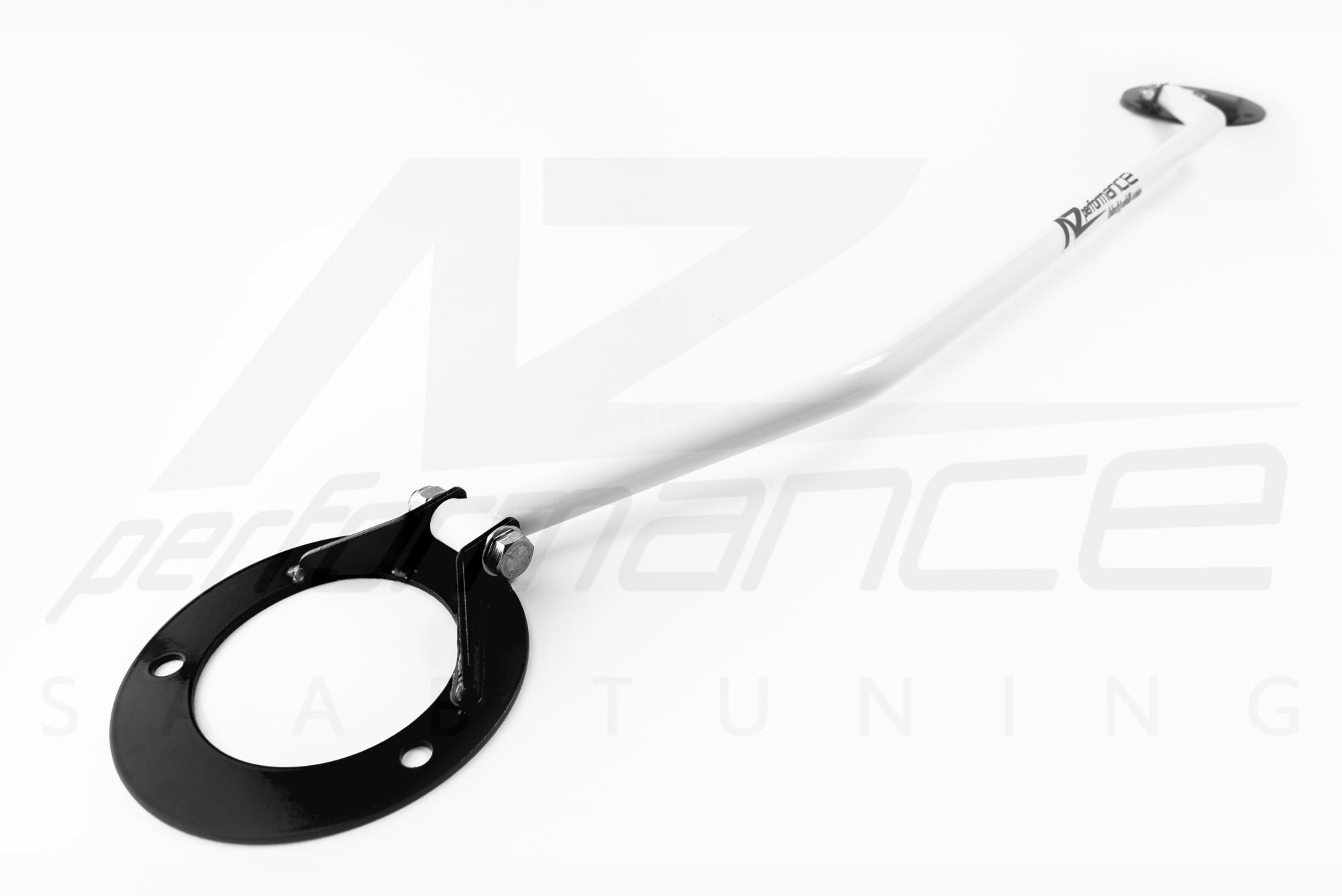 A-Zperformance Strut Brace SAAB 9-3 1.8 2.0 Petrol 1.9 Diesel 2003-2012 LHD RHD White