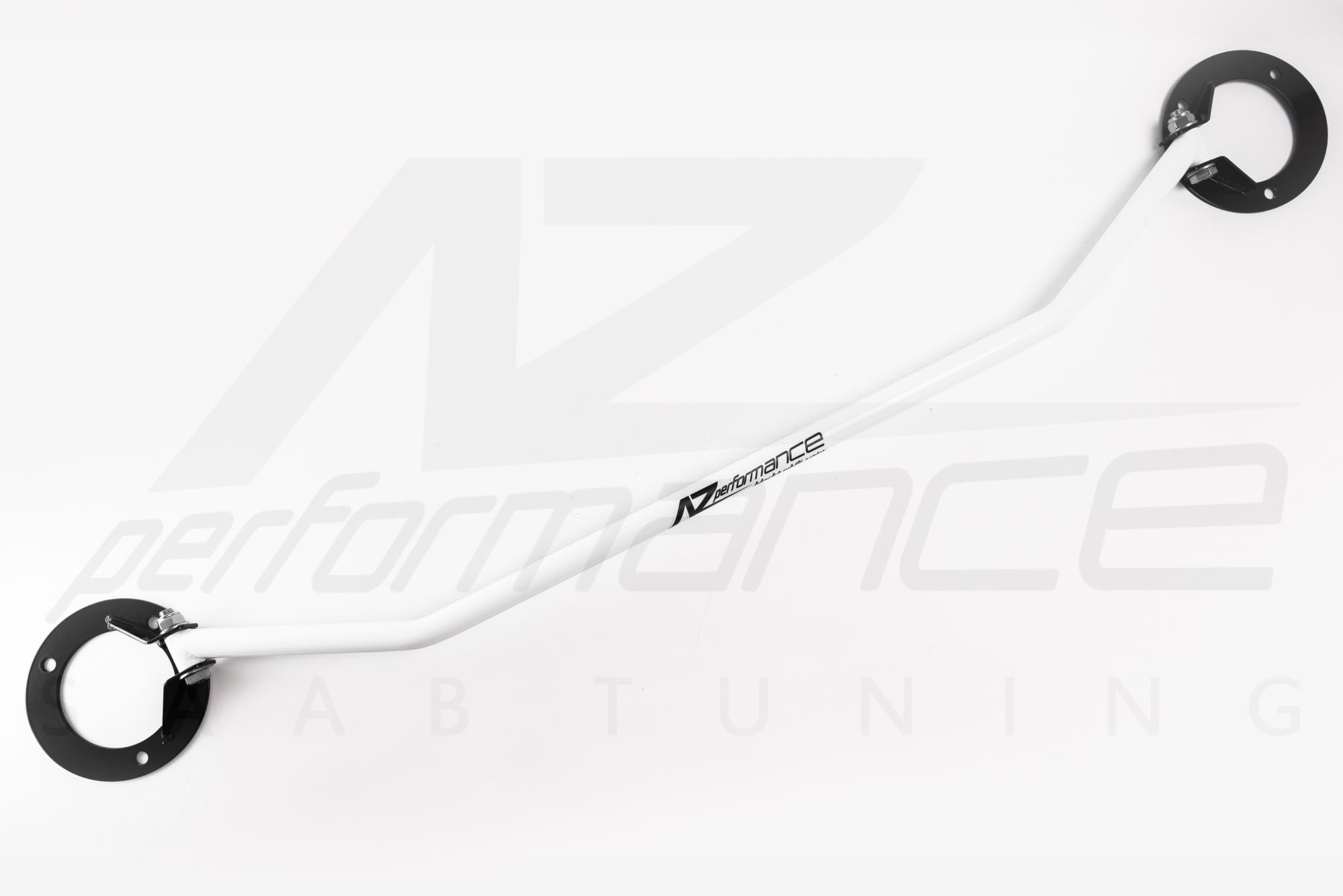 A-Zperformance Strut Brace SAAB 9-3 1.8 2.0 Petrol 1.9 Diesel 2003-2012 LHD RHD White