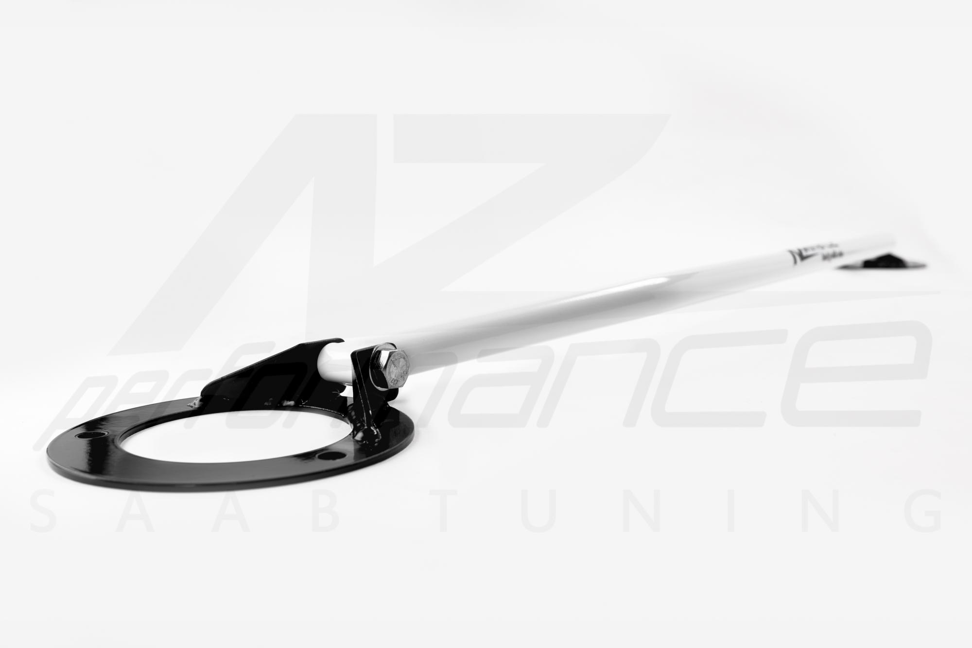 A-Zperformance Strut Brace SAAB 9-3 1.8 2.0 Petrol 1.9 Diesel 2003-2012 LHD RHD White