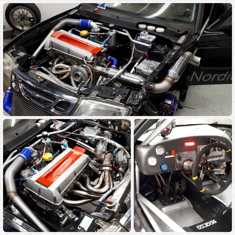 A-Zperformance toronymerevítő SAAB 9-3 1998-2002 ezüst