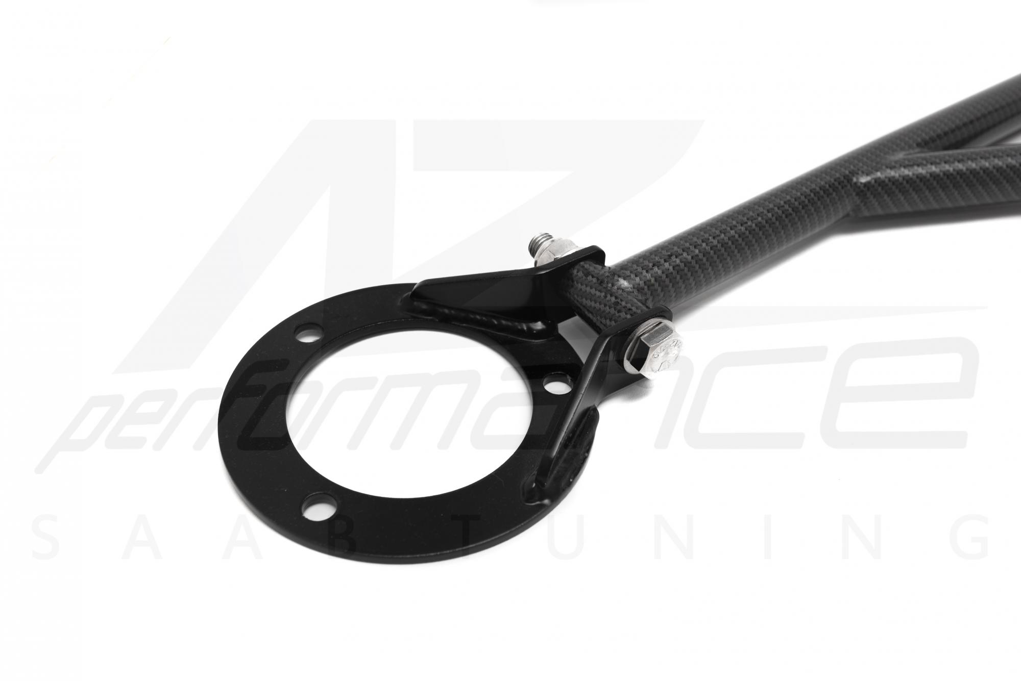 A-Zperformance strut brace SAAB 9-3 Viggen Anthracite-Carbon