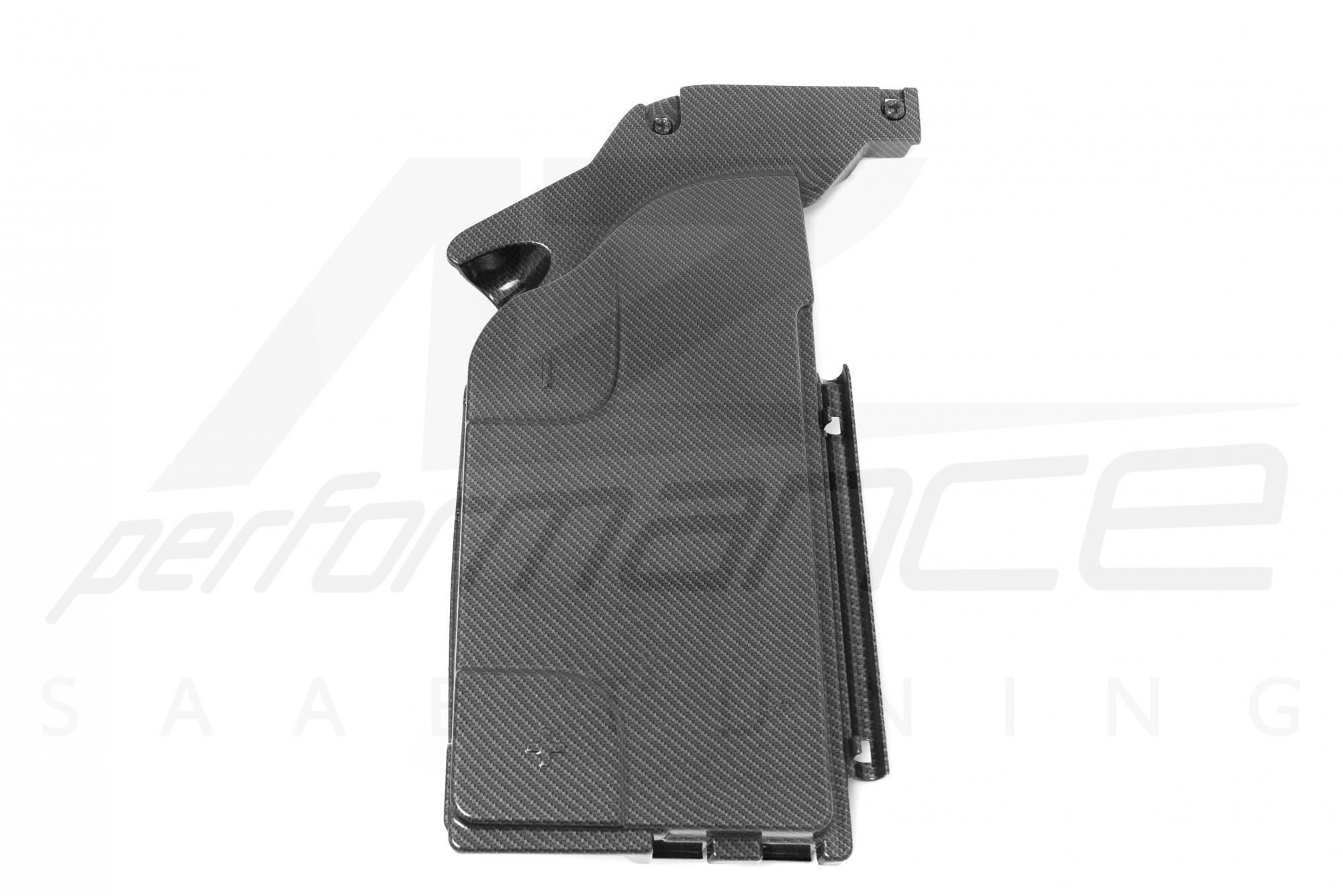 A-Zperformance 2008-2011 karbon-ezüst akkumulátor fedél SAAB 9-3 1.8 2.0 benzin