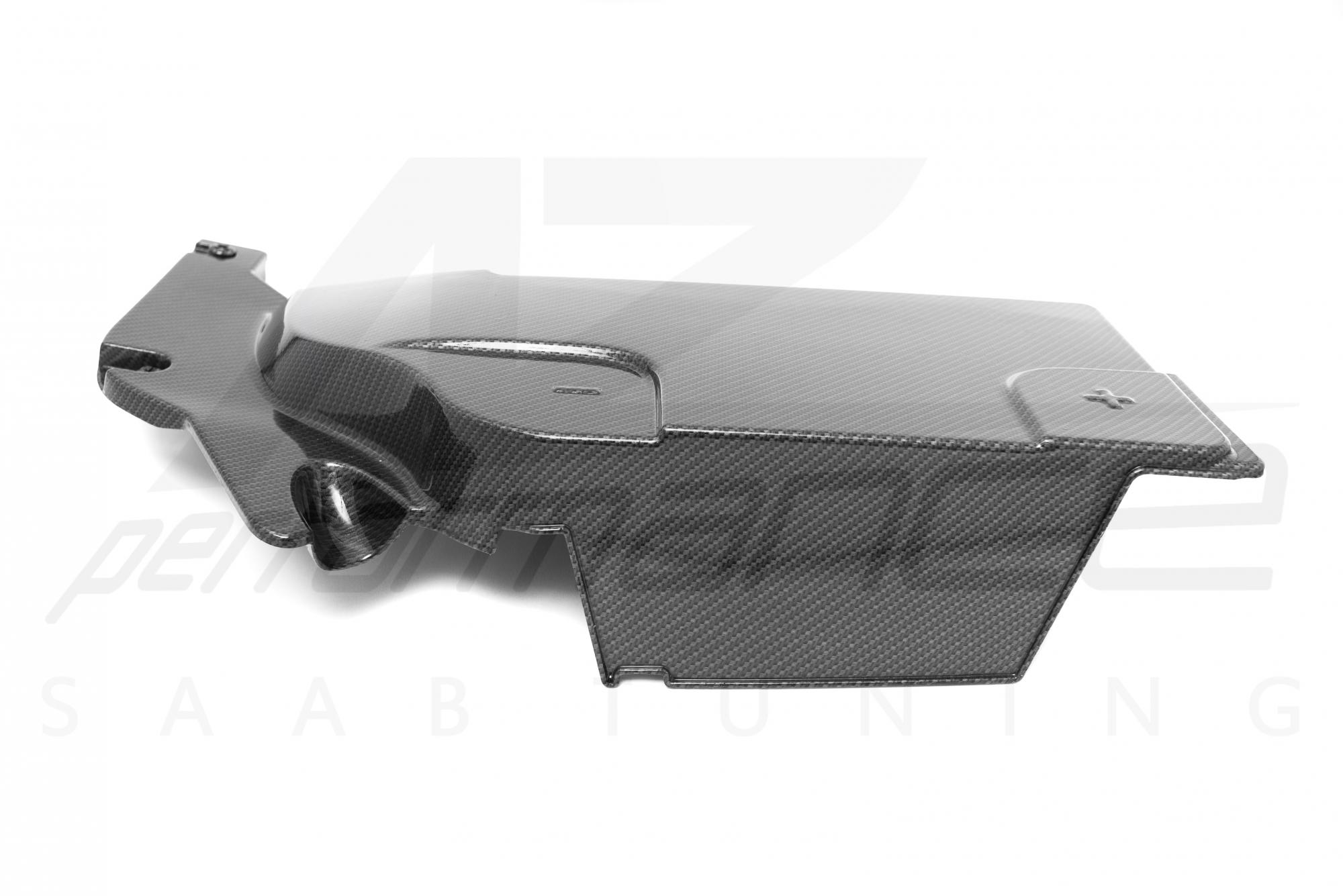 A-Zperformance 2008-2011 karbon-ezüst akkumulátor fedél SAAB 9-3 1.8 2.0 benzin
