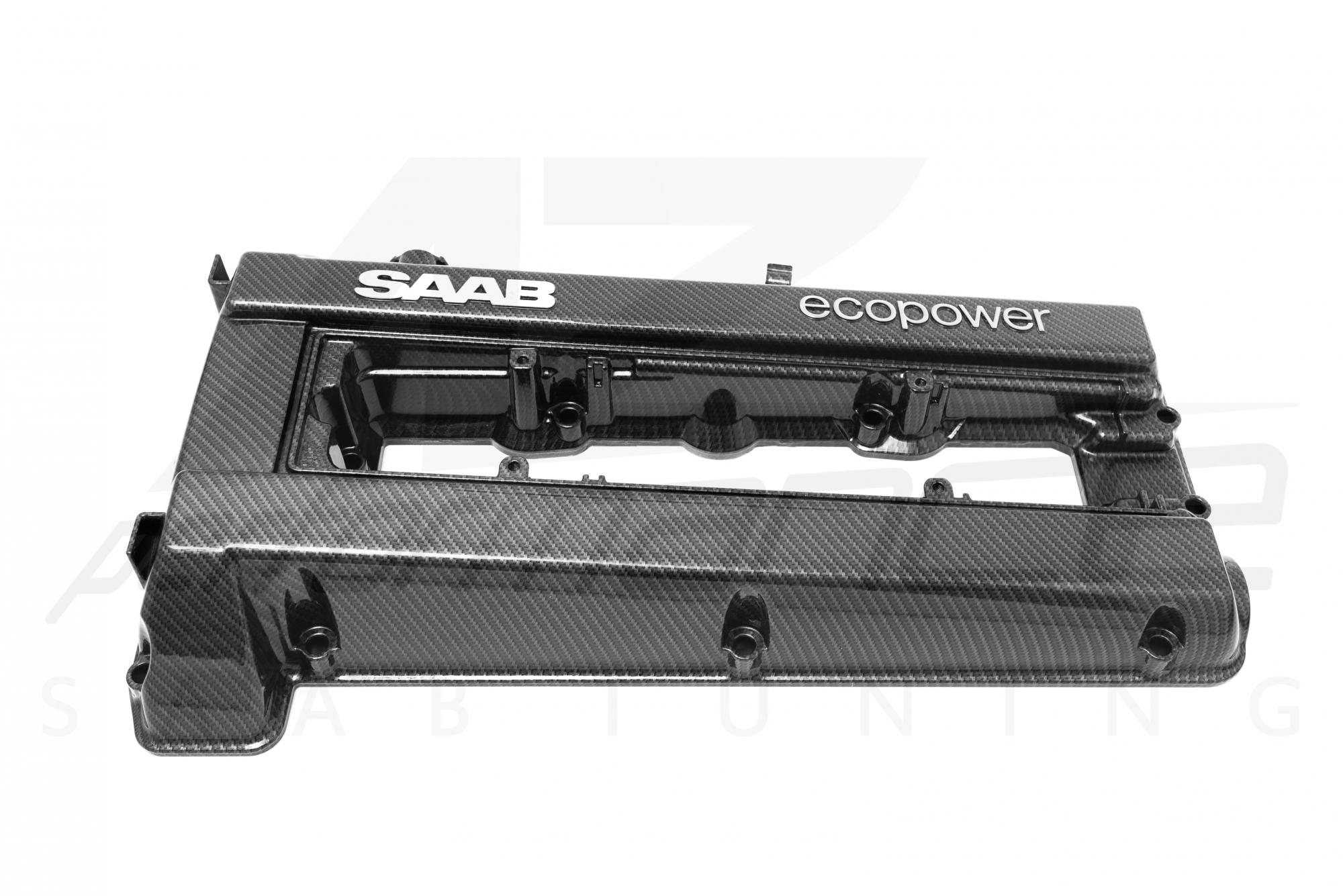 A-Zperformance Anthracite-Carbon ECOPOWER Valve Cover SAAB 9-5 2.0 2.3 Petrol 2004-2010