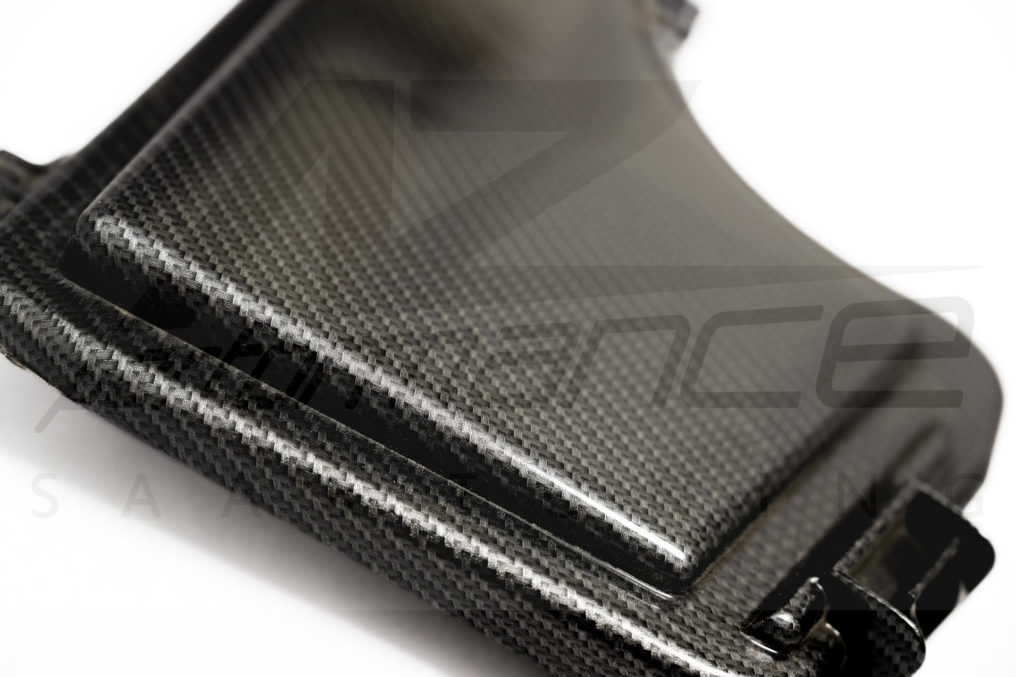 Carbon-Silver Fuse Box Cover SAAB 9-3 Viggen