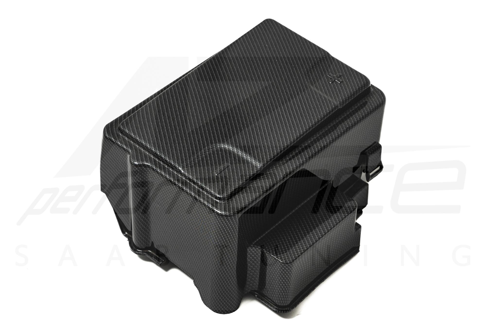 A-Zperformance Carbon-Silver Battery Cover SAAB 9-5 2.0 2.3 Petrol 1998-2010