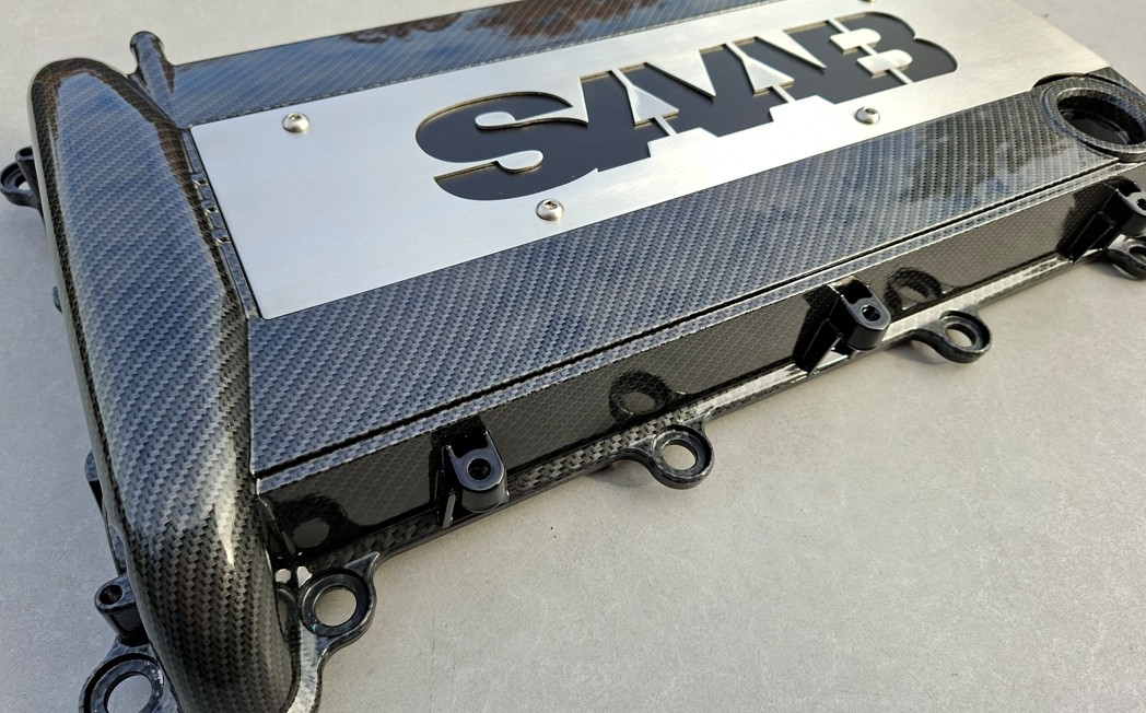 A-Zperformance Carbon-Silver Valve Cover Kit SAAB 9-3 1.8 2.0 Petrol 2003-2011 B207