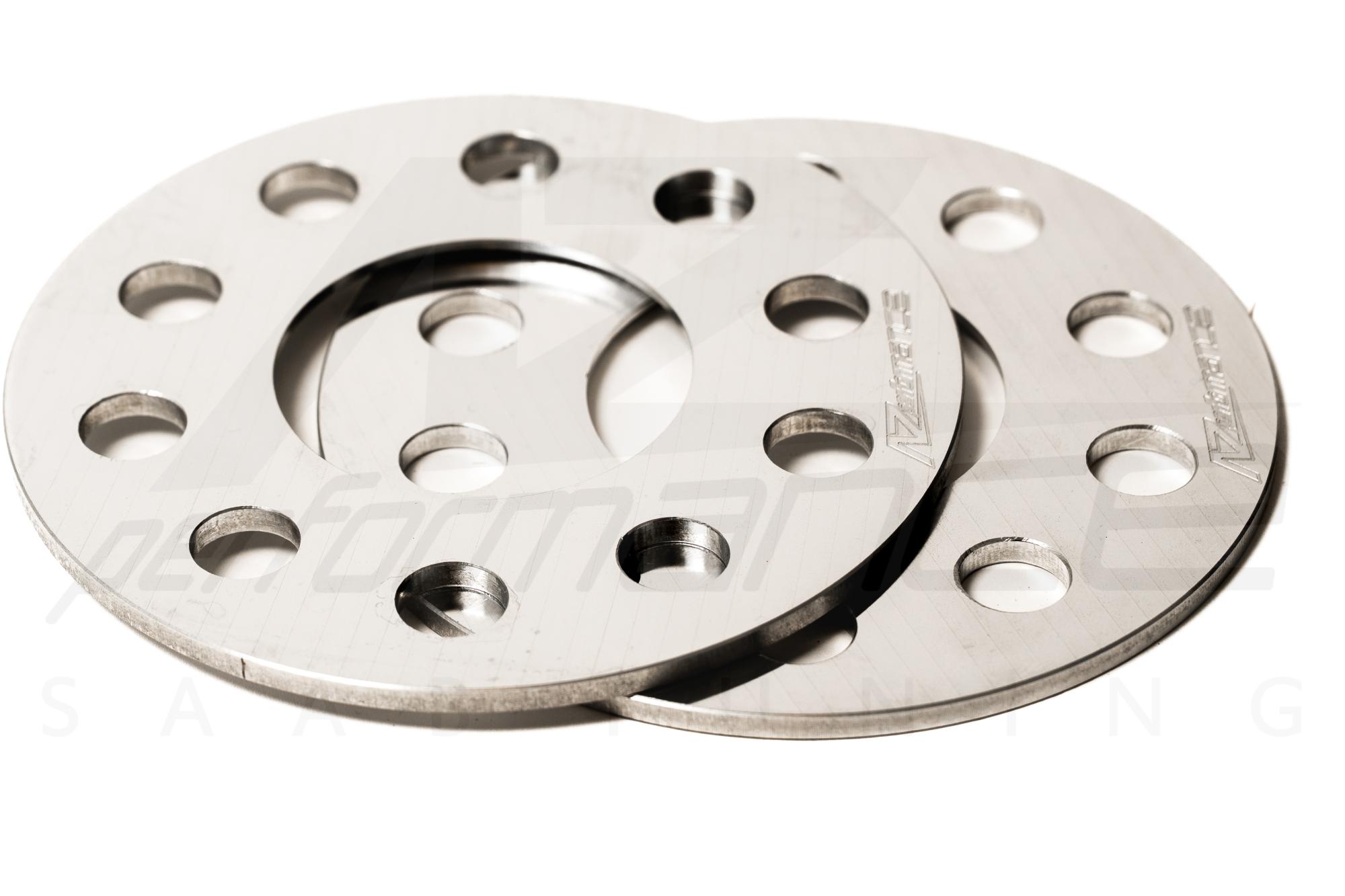 A-Zperformance 5mm 5x110 Alloy Wheel Spacers SAAB 900 9-3 9-5