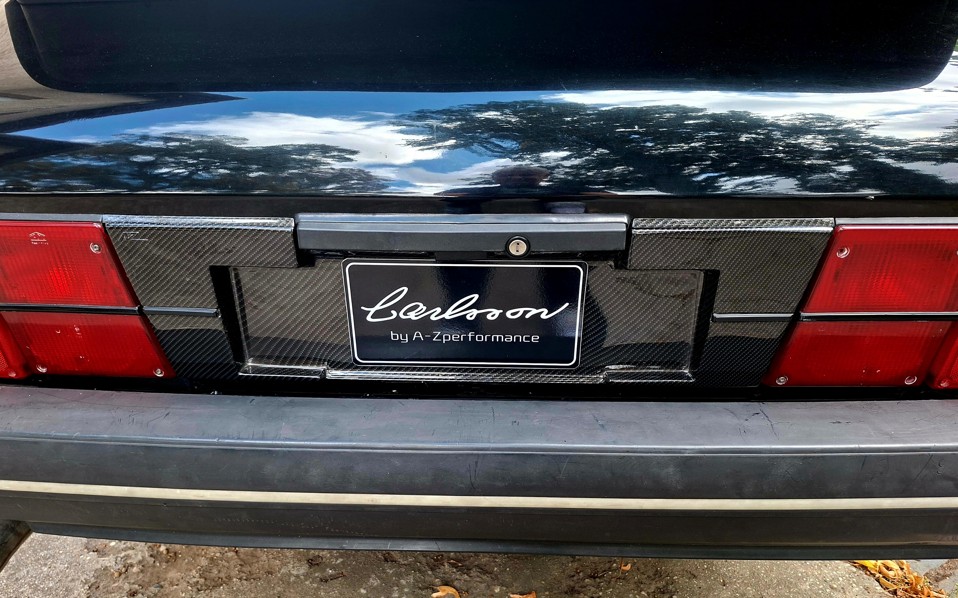 A-Zperformance Carbon-Black Rear Decor Panel SAAB 900 Classic 3- and 5-door hatchback