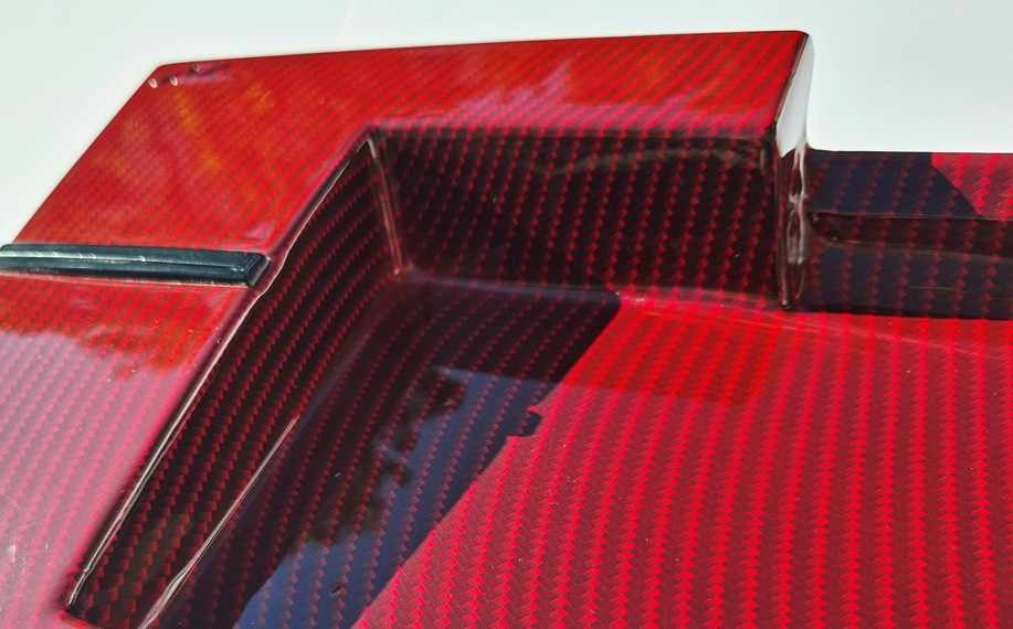 A-Zperformance Carbon-Red Rear Decor Panel SAAB 900 Classic 3- and 5-door hatchback