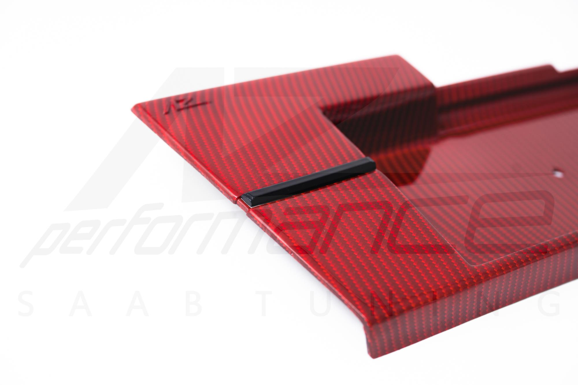 A-Zperformance Carbon-Red Rear Decor Panel SAAB 900 Classic 3- and 5-door hatchback