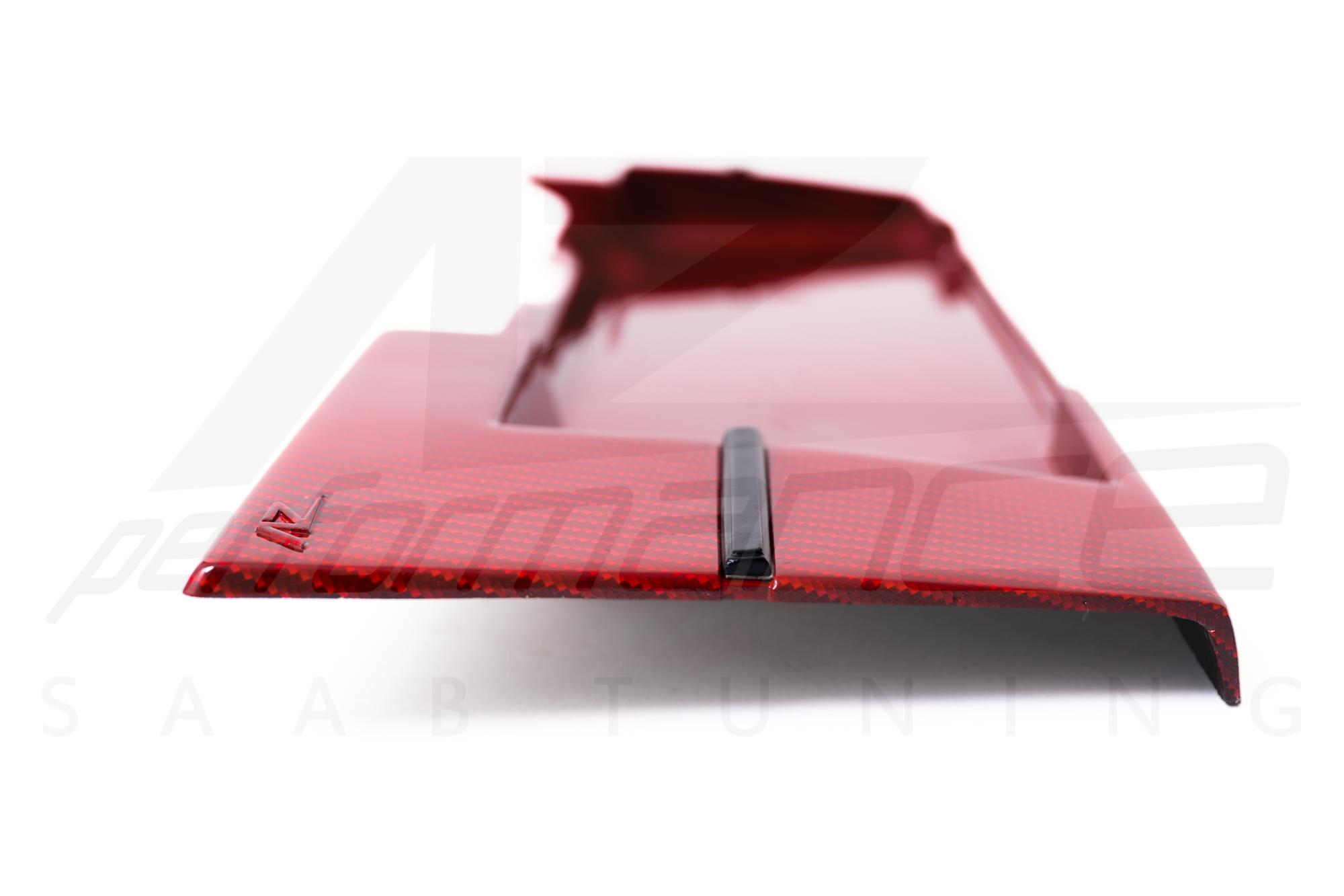 A-Zperformance Carbon-Red Rear Decor Panel SAAB 900 Classic 3- and 5-door hatchback