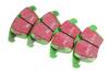 EBC DP2635 258mm Greenstuff Rear Brake Pads SAAB 9000 1984-1998 EBC DP2635 258mm Greenstuff Rear Brake Pads SAAB 9000 1984-1998