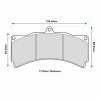 FERODO DS2500 FRP3076H pads for AP Racing  D2 Racing  K-sport brake kits FERODO DS2500 FRP3076H pads for AP Racing  D2 Racing  K-sport brake kits