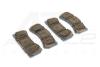 D2 Racing PA04 330 356 380mm STREET Brake Pad Kit for 6- and 8-pot Calipers D2 Racing PA04 330 356 380mm STREET Brake Pad Kit for 6- and 8-pot Calipers