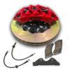 D2 Racing 330mm 4-pot Hollow Rear Brake Kit with Handbrake Support D2 Racing 330mm 4-pot Hollow Rear Brake Kit with Handbrake Support