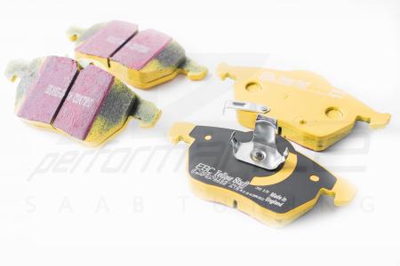 EBC 260 mm Yellowstuff rear brake pads SAAB 900 1994-1996 EBC 260 mm Yellowstuff rear brake pads SAAB 900 1994-1996