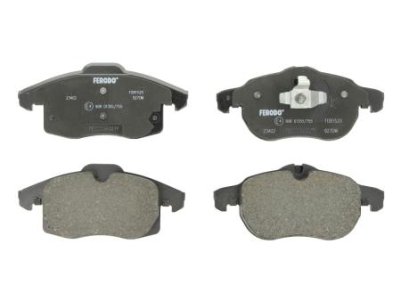 FERODO FDB1520 front Brake Pad kit SAAB 9-3 9-3II 285/302mm FERODO FDB1520 front Brake Pad kit SAAB 9-3 9-3II 285/302mm