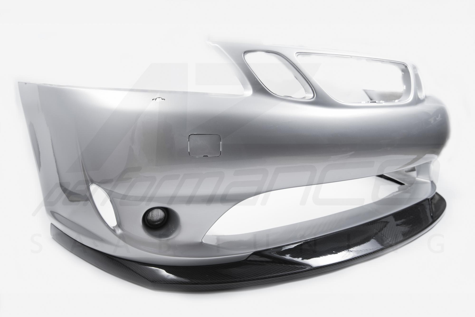 A-Zperformance Front Bumper with Carbon Splitter SAAB 9-3 2003-2007