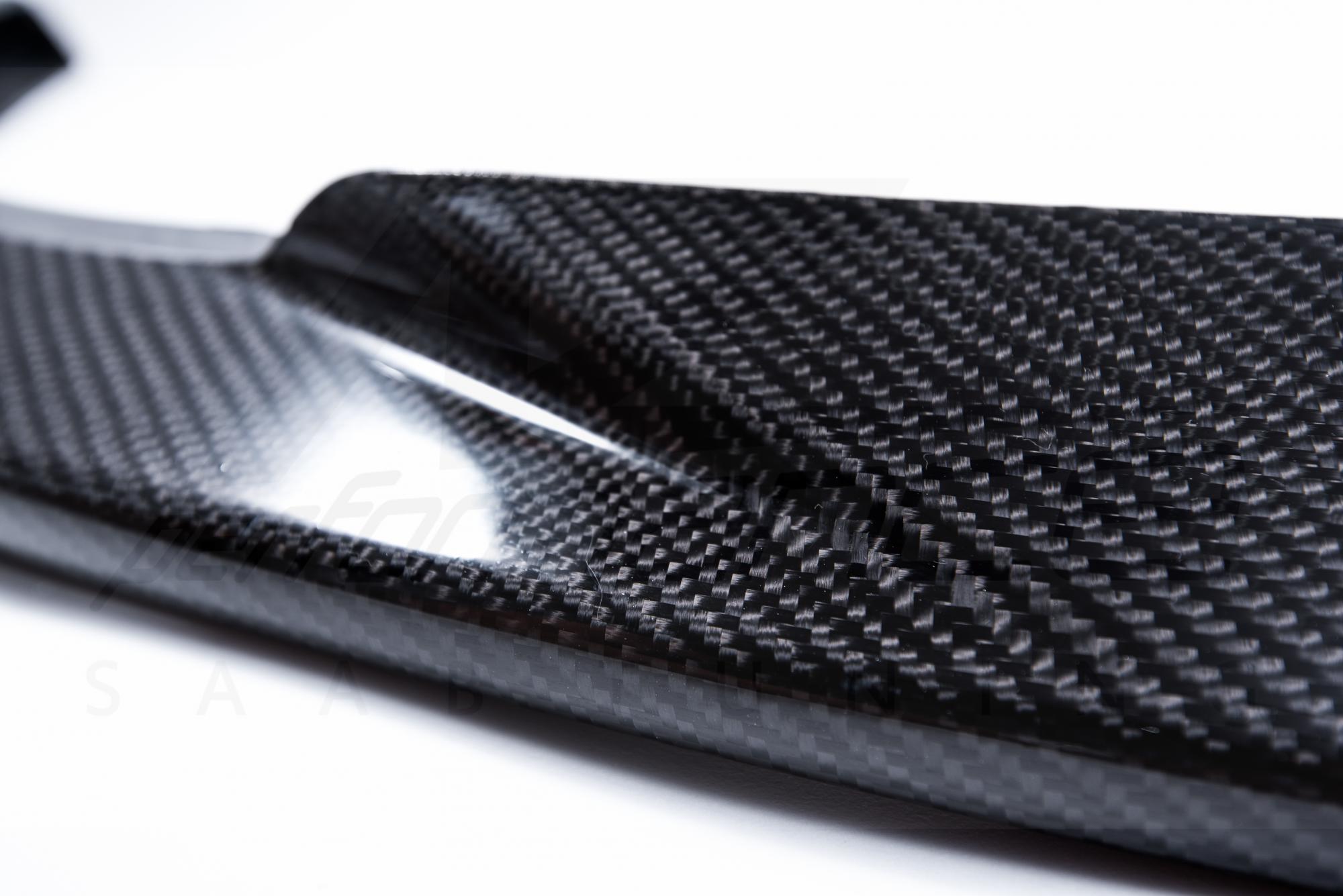 Carbon splitter for A-Zperformance front bumper SAAB 9-3 2003-2007