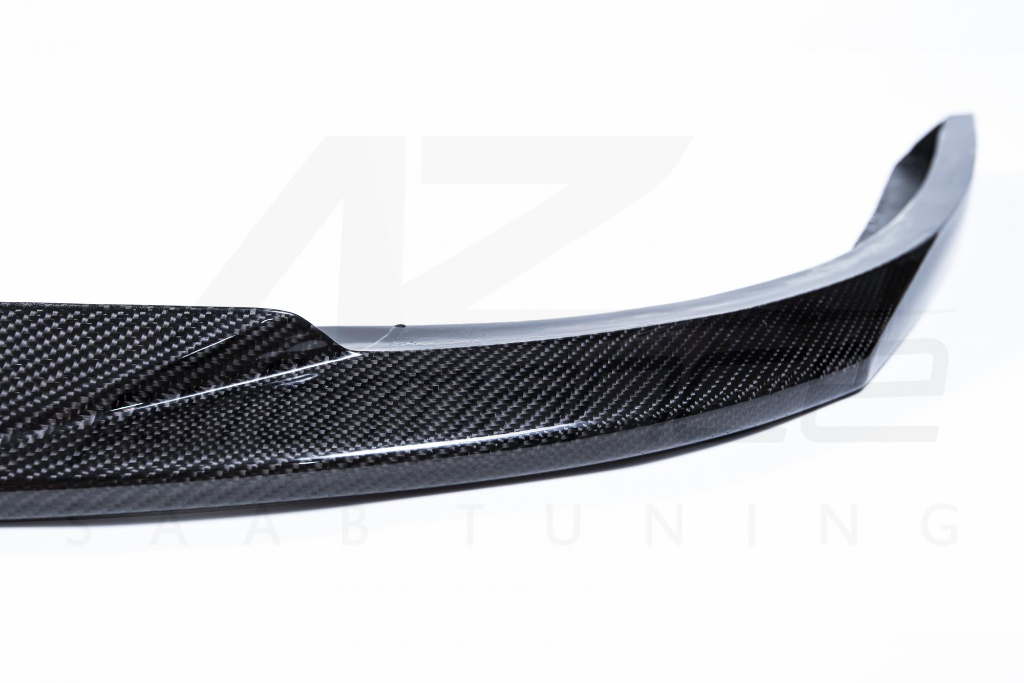 Carbon splitter for A-Zperformance front bumper SAAB 9-3 2003-2007