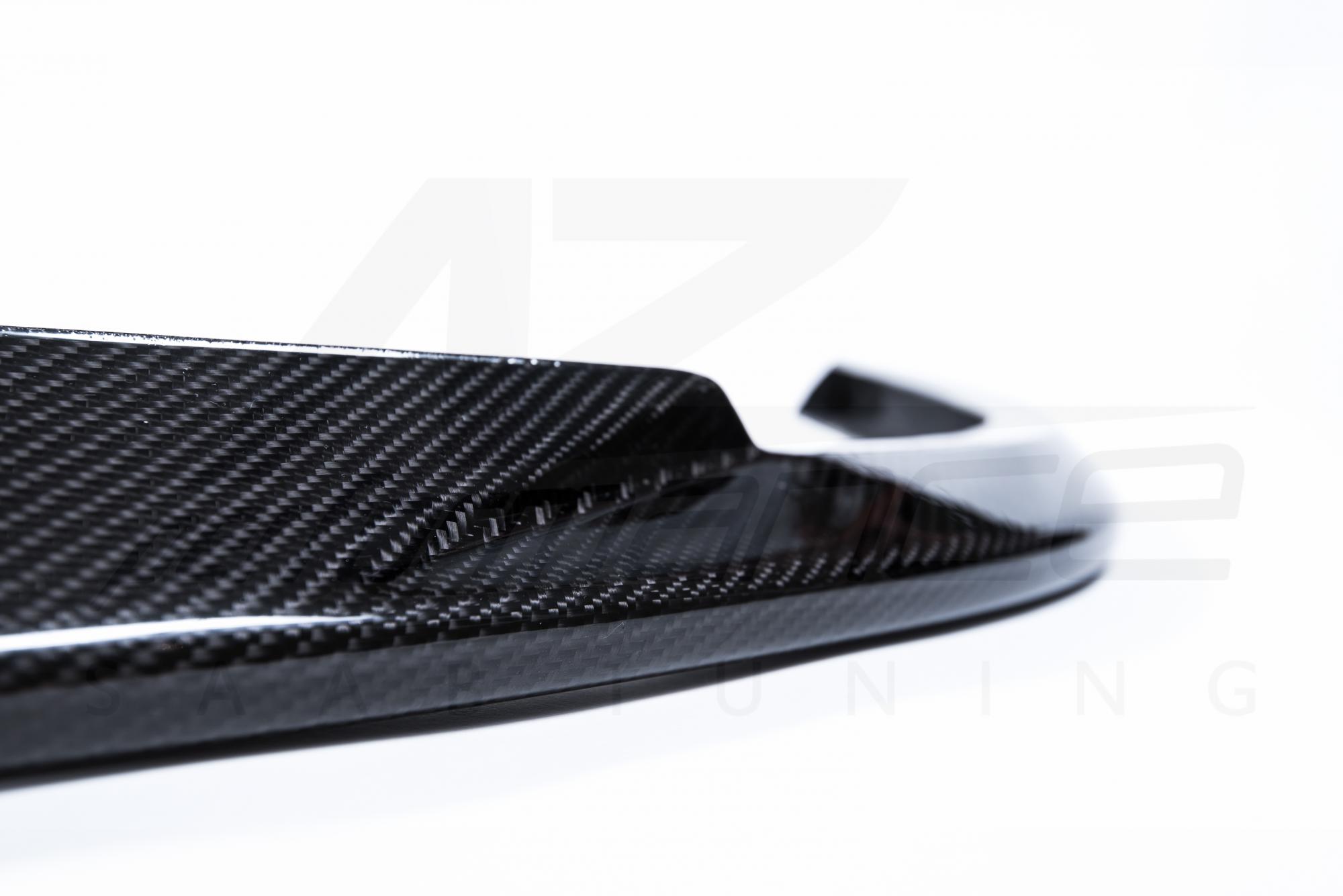 Carbon splitter for A-Zperformance front bumper SAAB 9-3 2003-2007