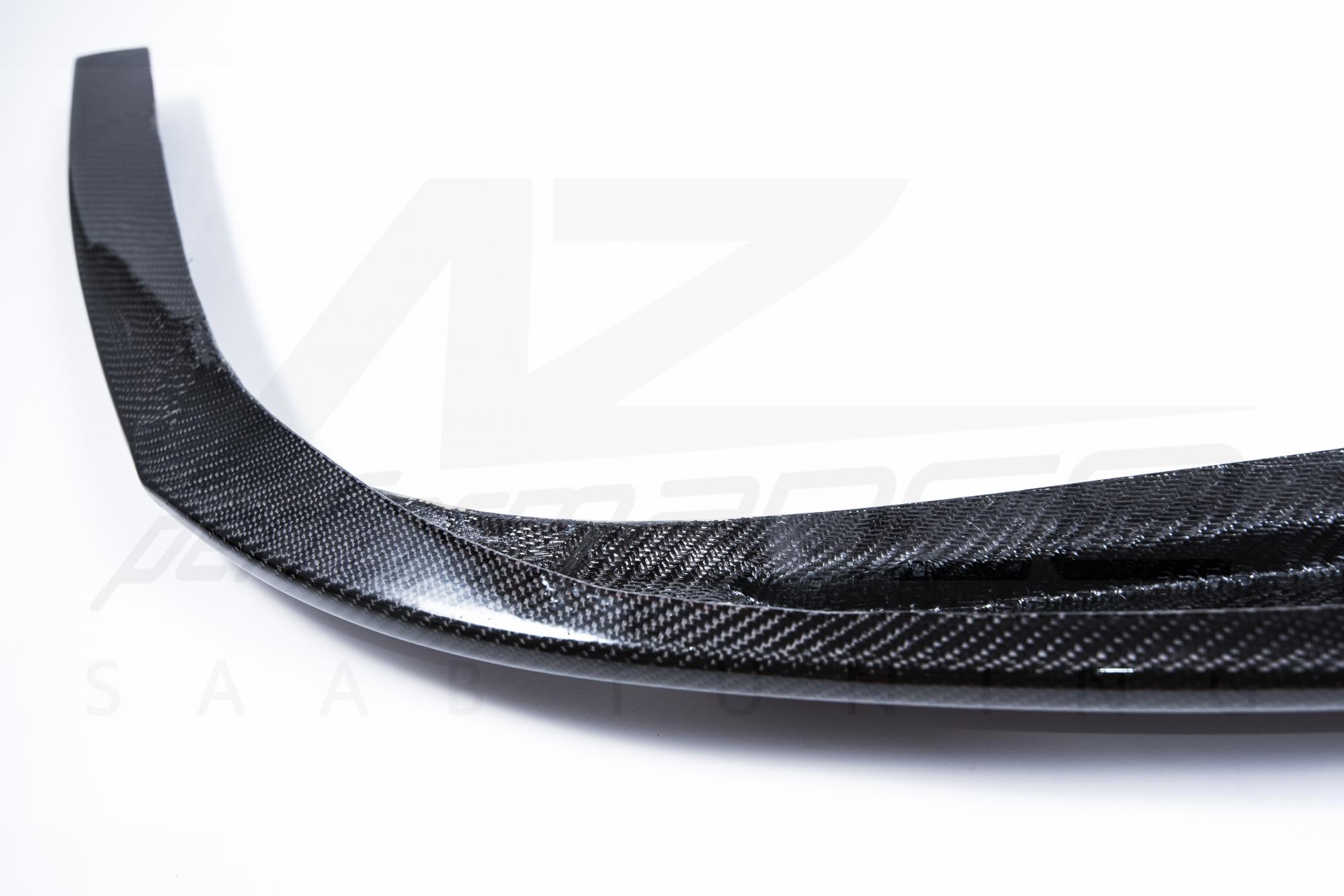 Carbon splitter for A-Zperformance front bumper SAAB 9-3 2003-2007