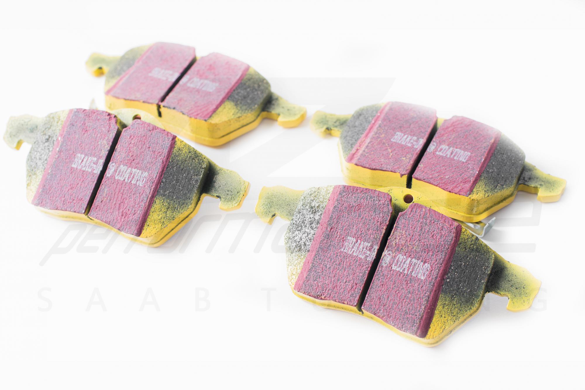 EBC 284 mm Yellowstuff front brake pads SAAB 900 1994-1996