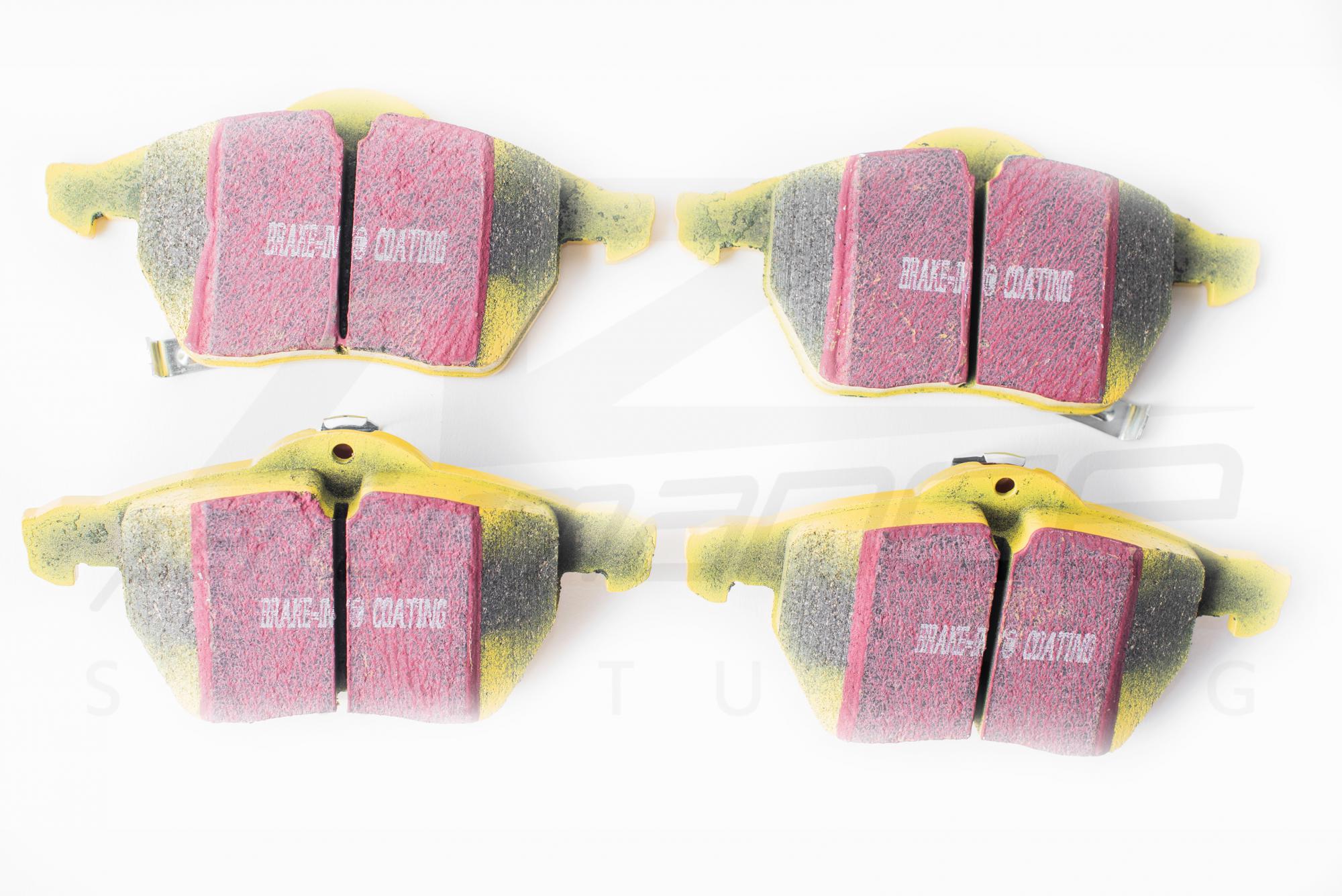 EBC 284 mm Yellowstuff front brake pads SAAB 900 1994-1996