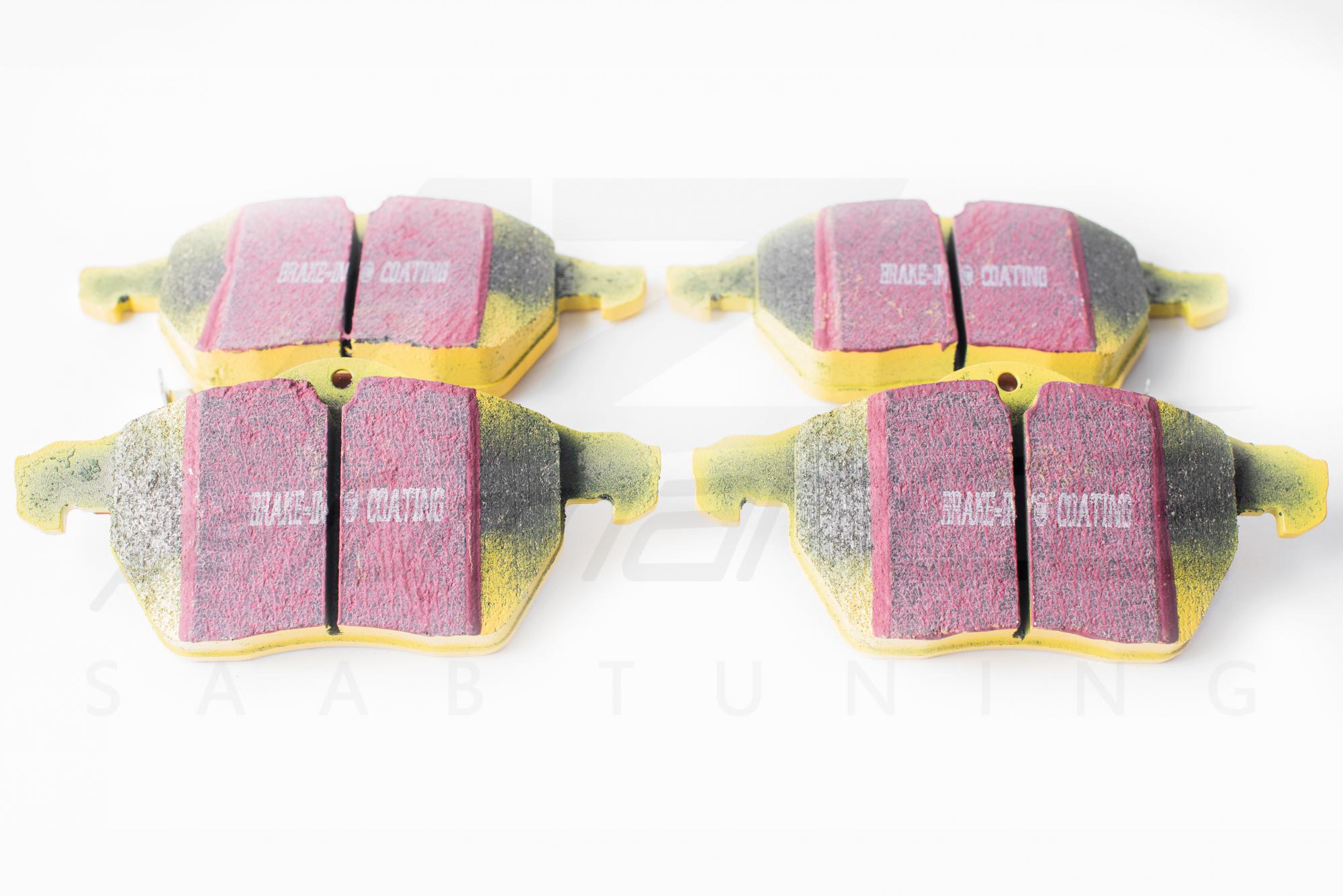 EBC 280 mm Yellowstuff front brake pads SAAB 9000