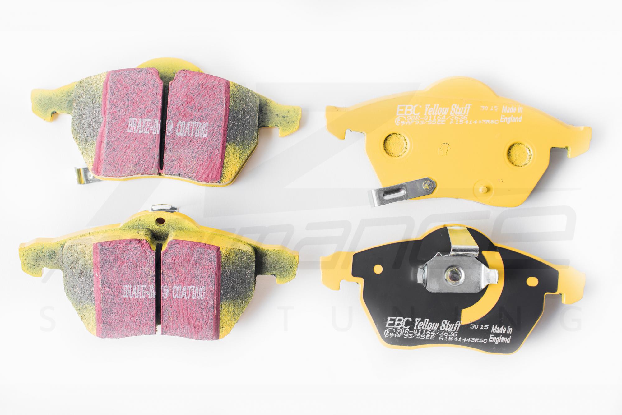 EBC 314 mm Yellowstuff első fékbetét garnitúra SAAB 9-3 2003-2011