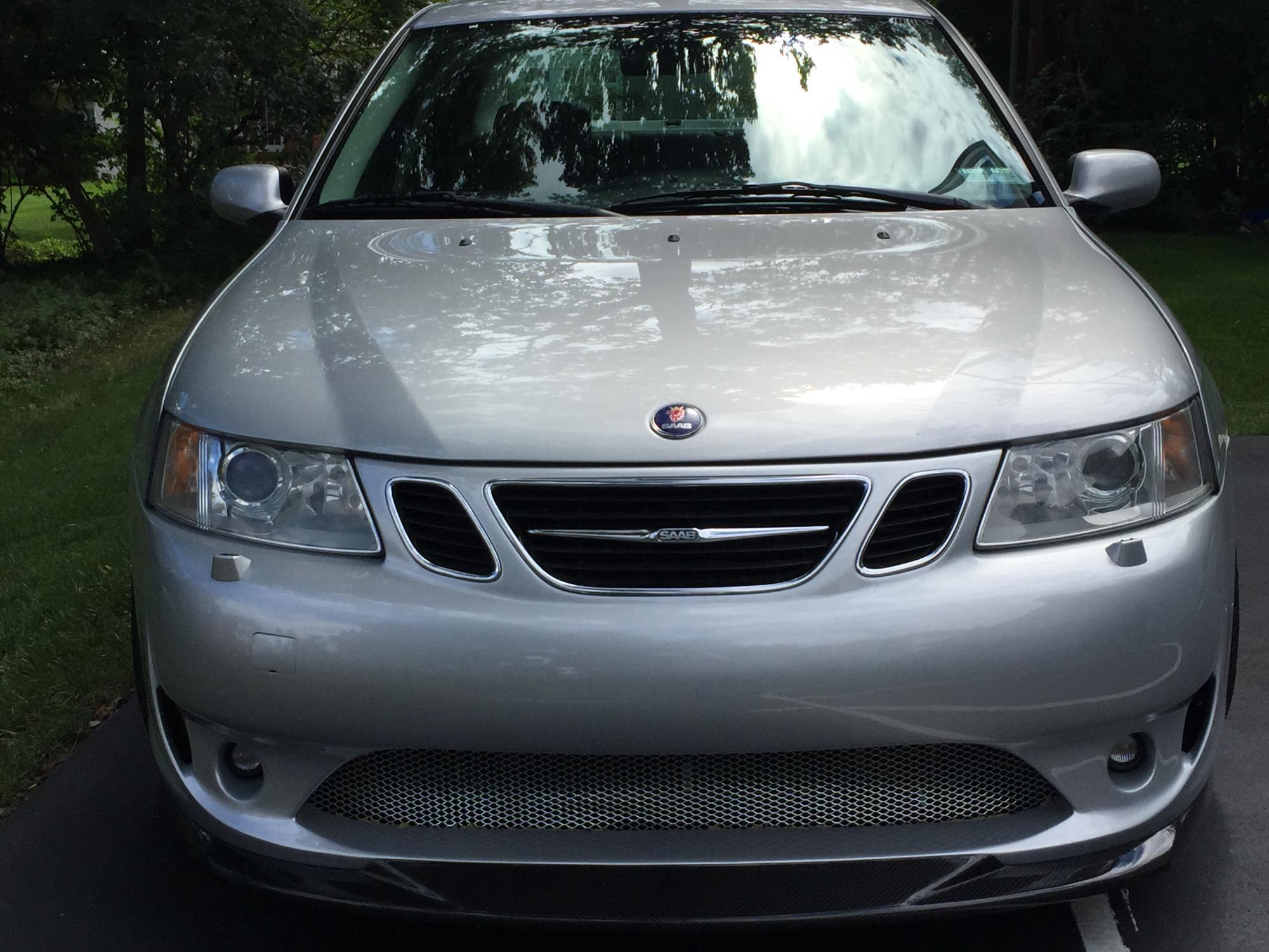 A-Zperformance Front Bumper with Carbon Splitter SAAB 9-3 2003-2007