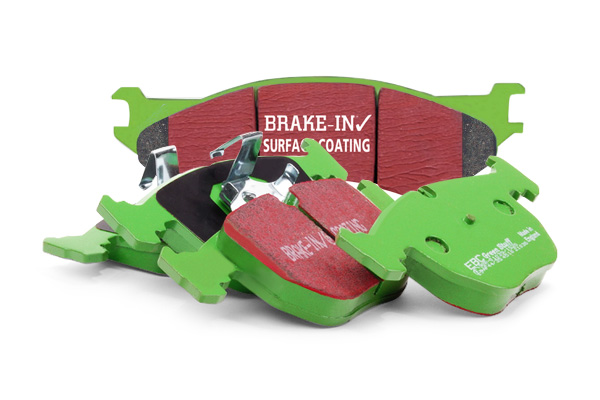 EBC 345 mm Greenstuff front brake pads SAAB 9-3 2008-2011