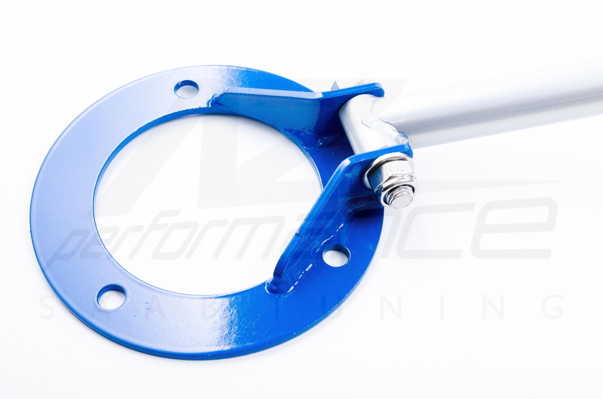 A-Zperformance Strut Brace SAAB 9-3 2003-2012 Silver-Blue 1.0 LHD