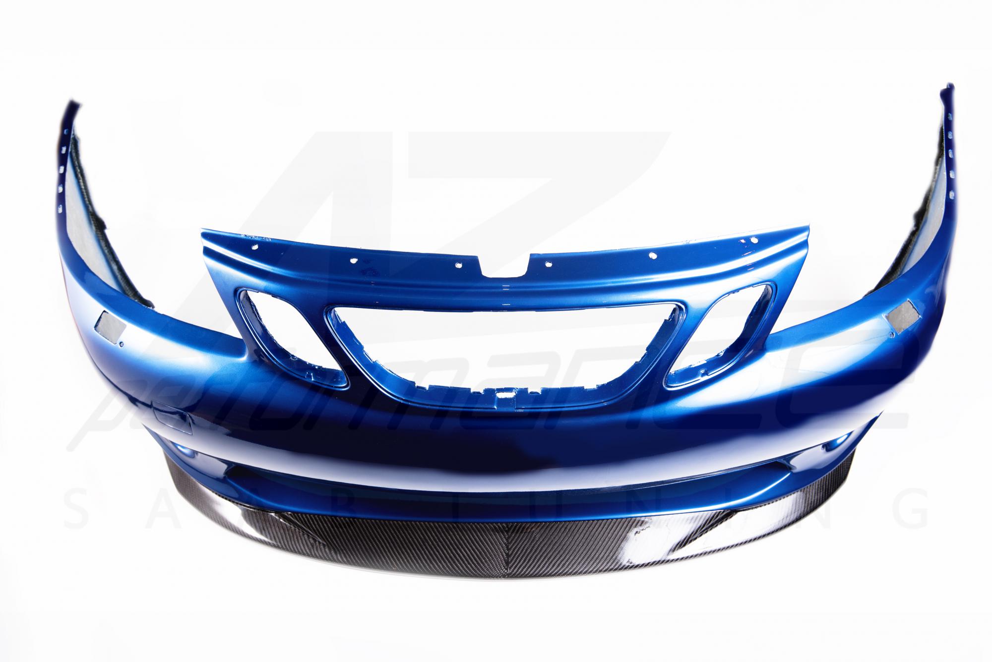 A-Zperformance Front Bumper with Carbon Splitter SAAB 9-3 2003-2007