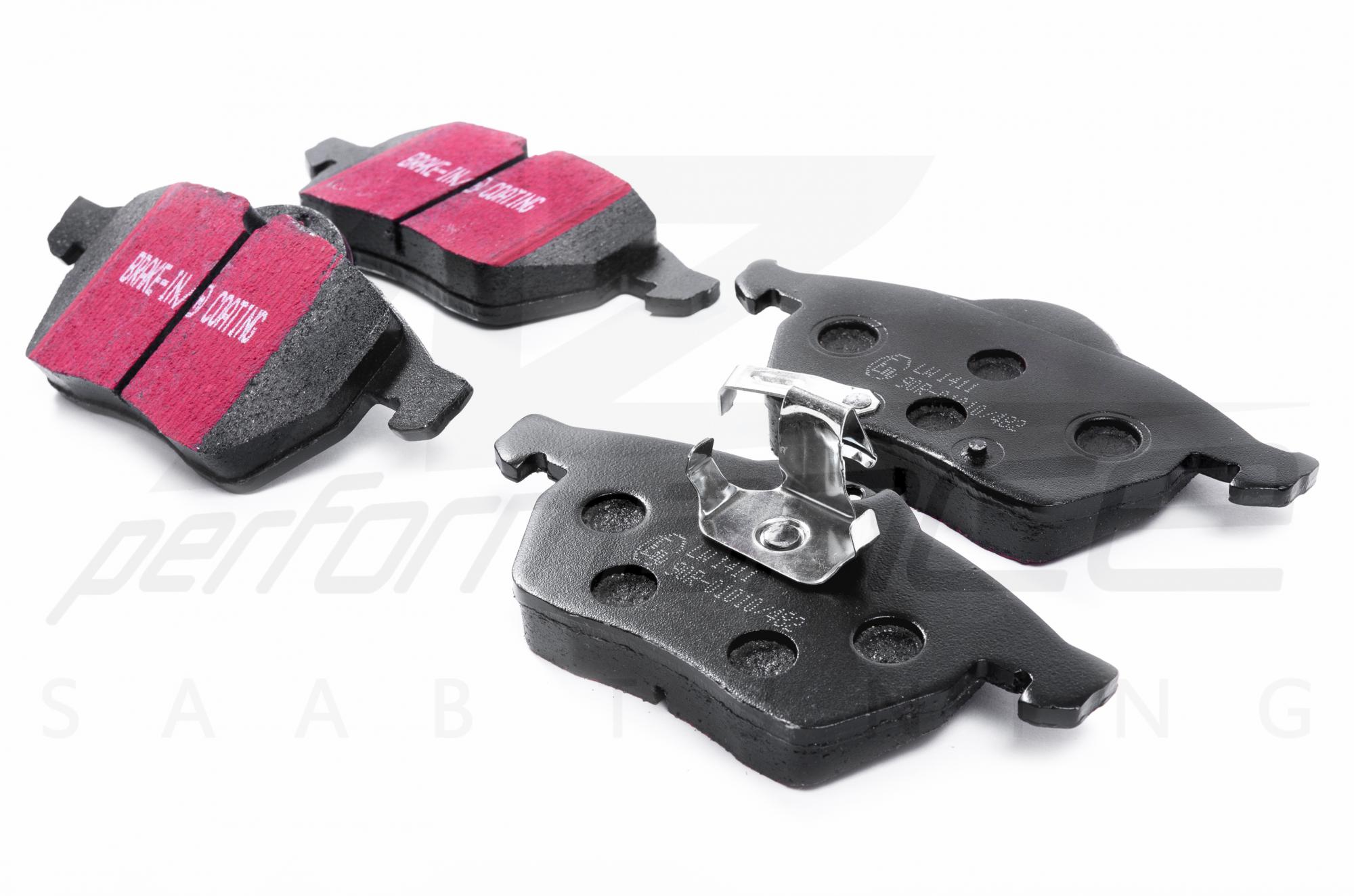 EBC 280 mm Ultimax front brake pads for SAAB 900 Classic 1988-1993