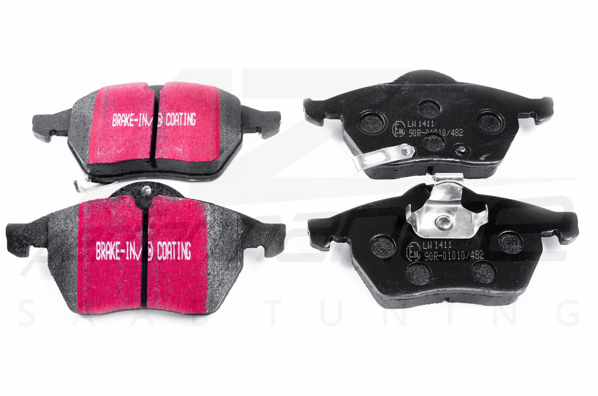 EBC 286 and 300 mm Ultimax rear brake pads SAAB 9-5