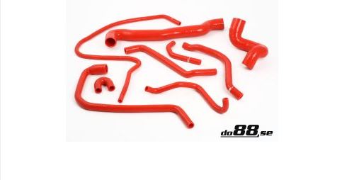 do88 coolant hose kit SAAB 900 9-3 T5 1994-1999 - Red