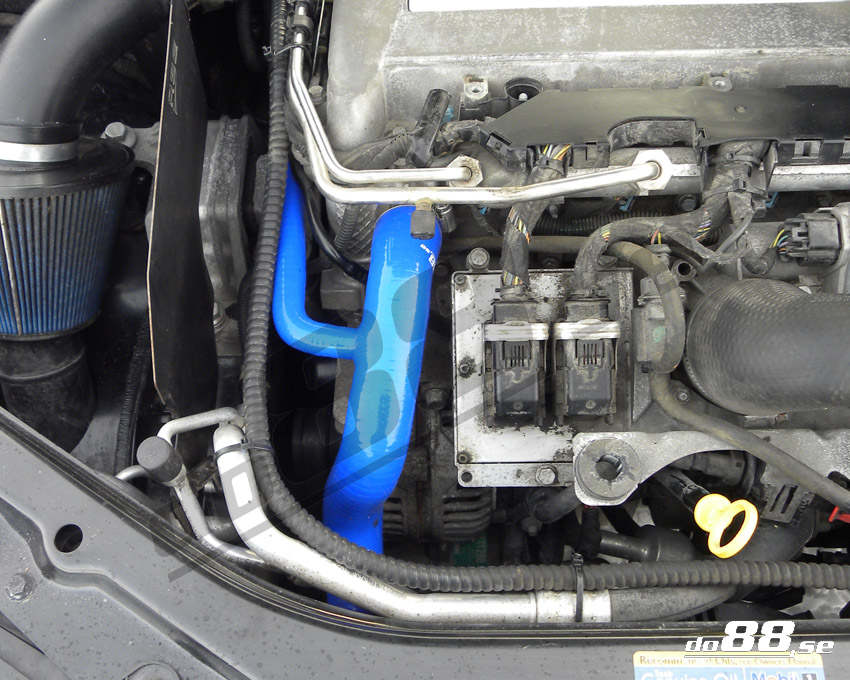 do88 coolant hose kit SAAB 9-3 2003-2009 B207 - Blue