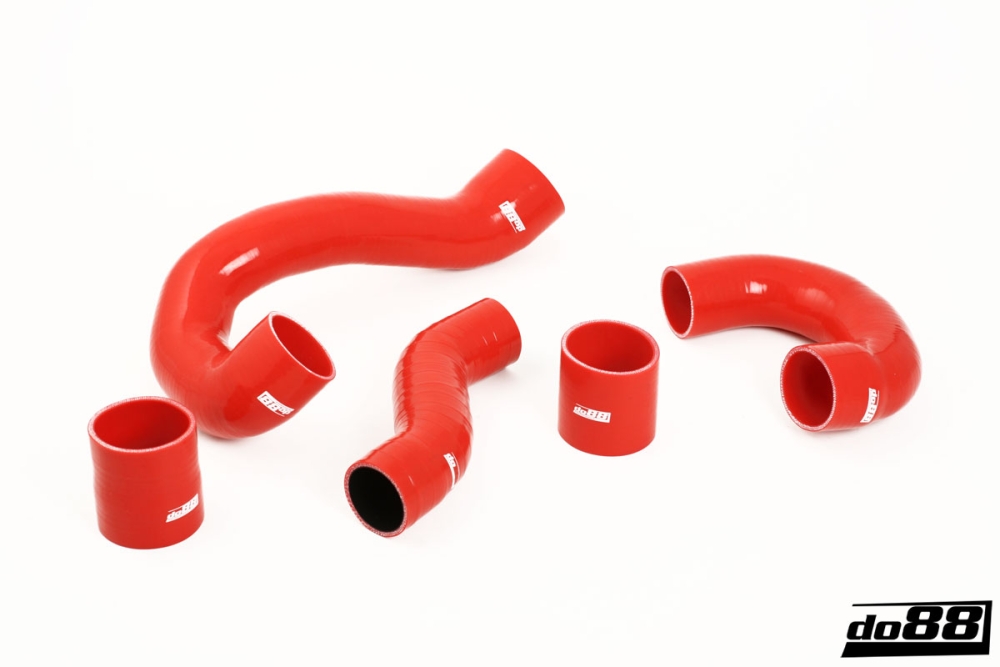 do88 intercooler hose kit SAAB 9-3 2.8T V6 - Red