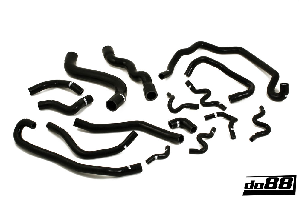 do88 coolant hose kit SAAB 9-3 2.8T V6 - Black