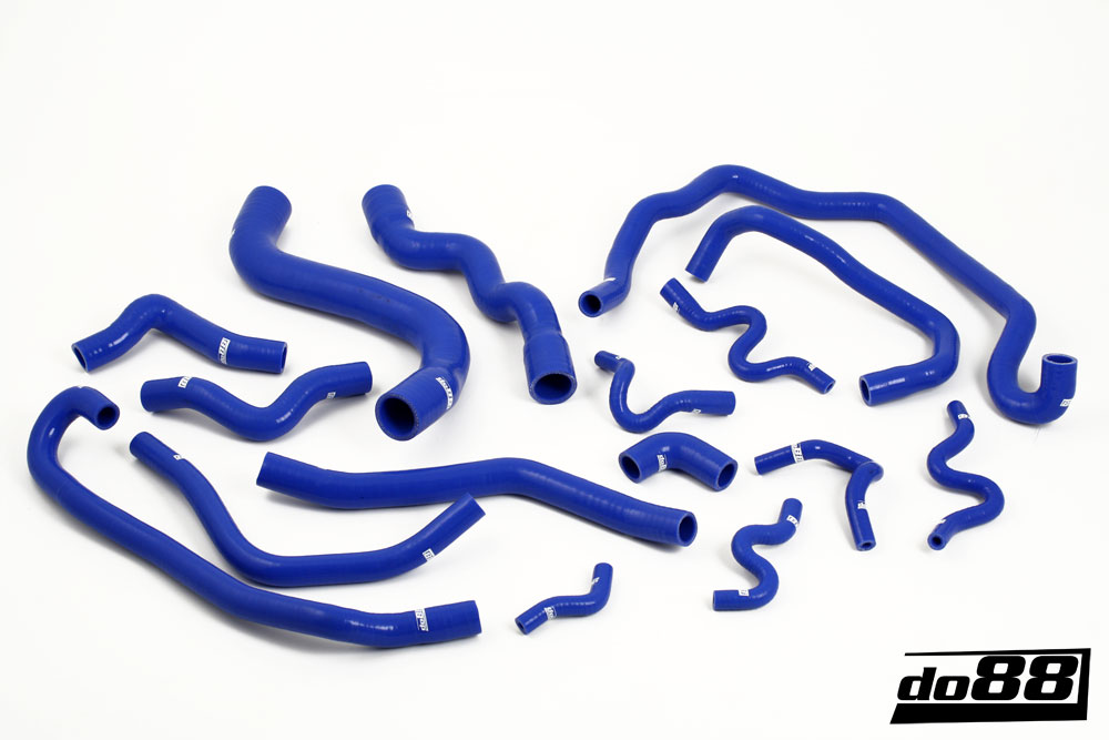 do88 coolant hose kit SAAB 9-3 2.8T V6 - Blue