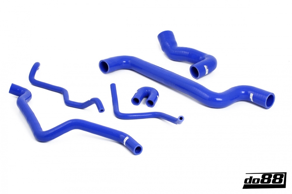 do88 coolant hose kit SAAB 9-5 Petrol 1998-2001 - Blue