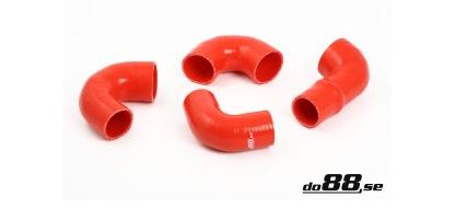 do88 intercooler hose kit SAAB 9000 2.3T 1991-1998 - Red