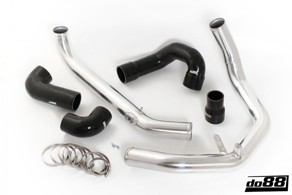 do88 intercooler hose kit with pressure pipe SAAB 9-3 B207 do88 IC - Black