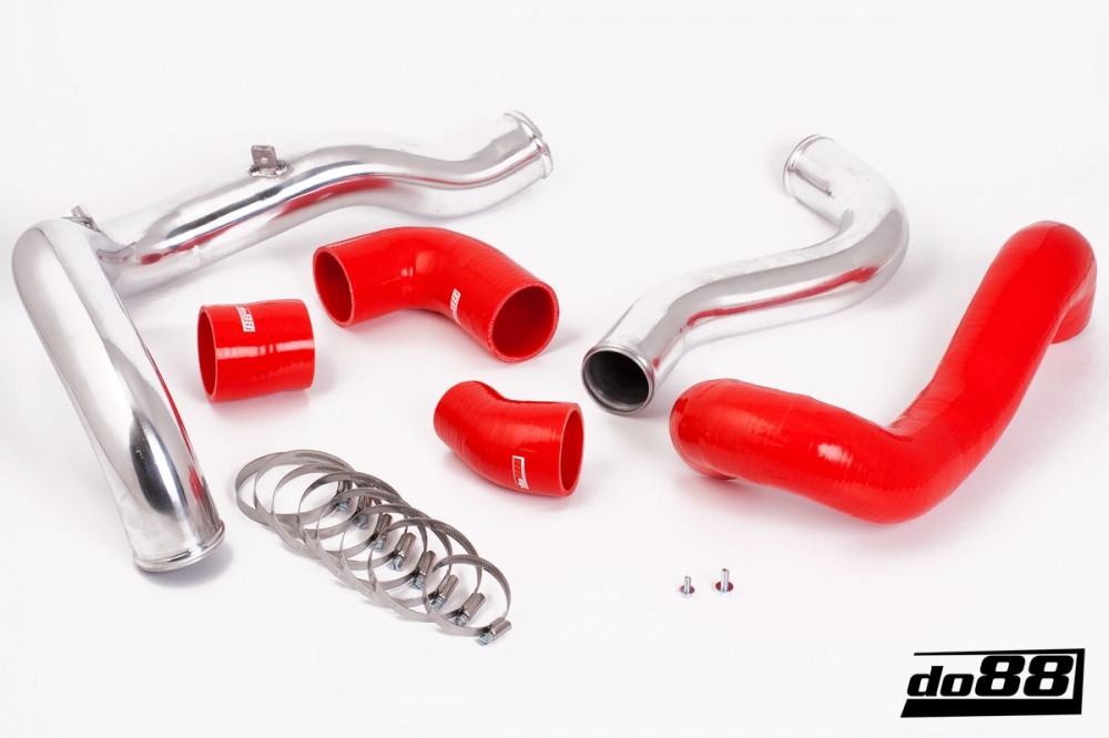 do88 pressure pipe kit SAAB 9-3 2.8T V6 - Red