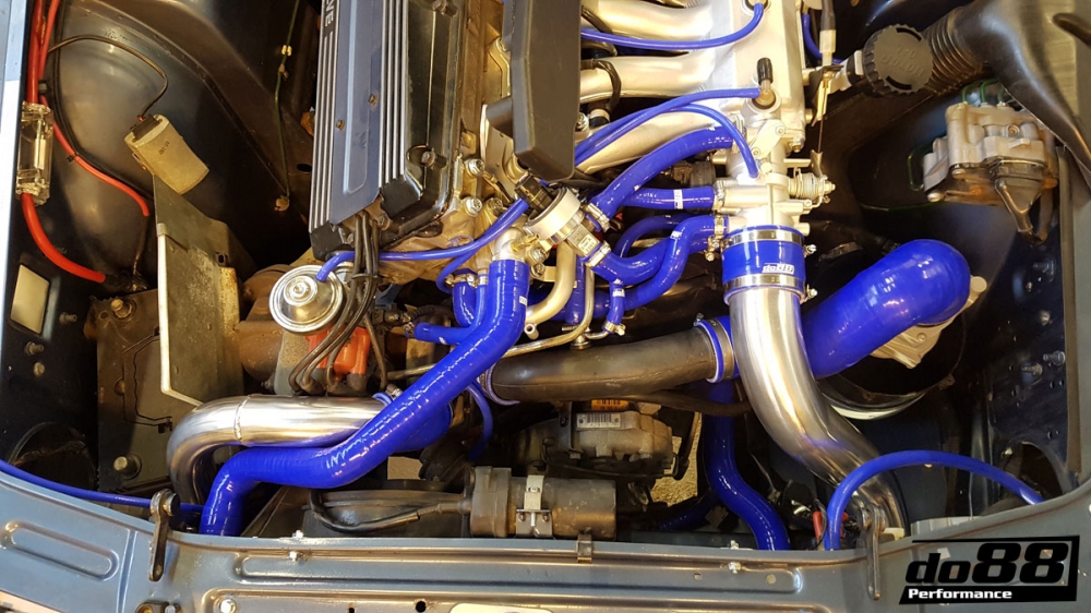 do88 intercooler kit SAAB 900 Classic Turbo 1987-1993 - Blue