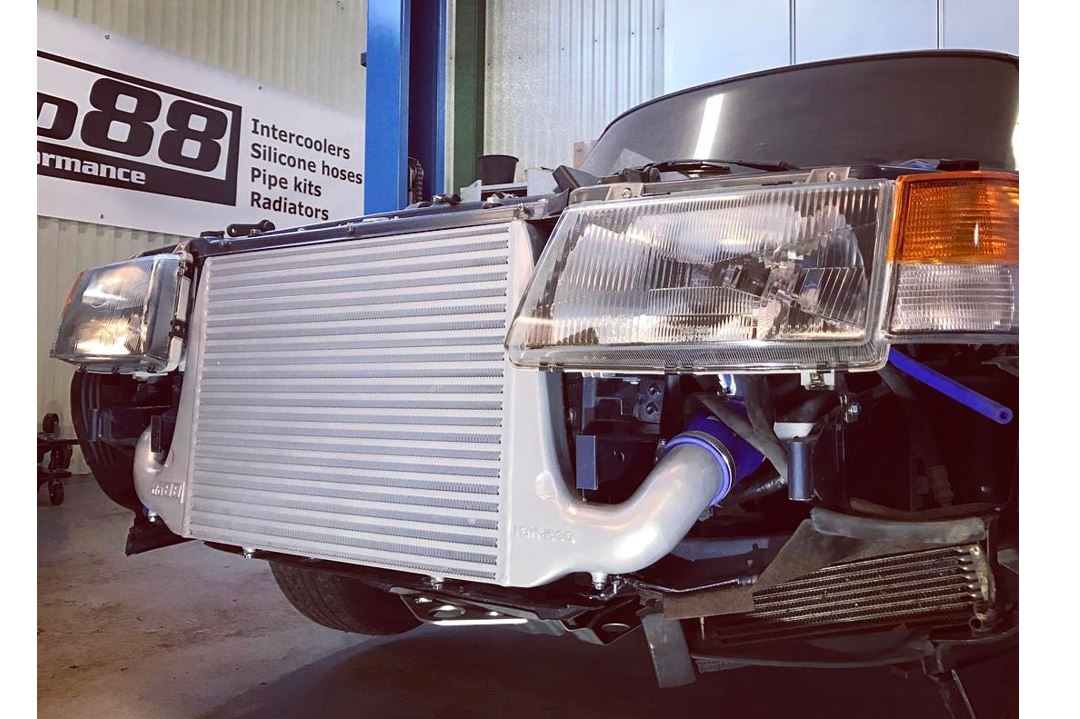 do88 intercooler kit SAAB 900 Classic Turbo 1987-1993 - Blue